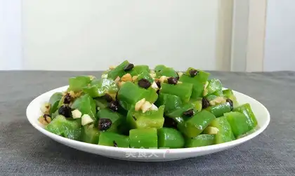 Garlic soybeans