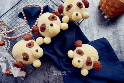Stupid puppy bread