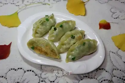 Potato mushroom dumplings