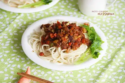 Soy noodles