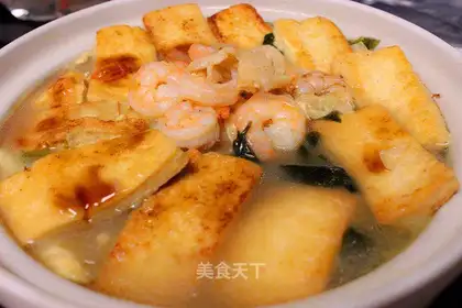 Seafood tofu