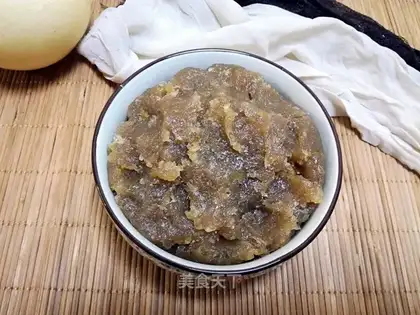 Homemade mooncake fruit pie