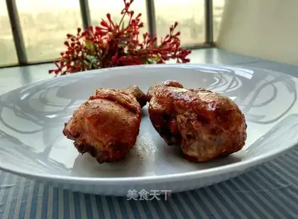 Roasted chicken legs