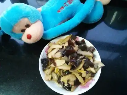 Fried mushrooms