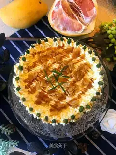 Caramel sea salt, noodle cake