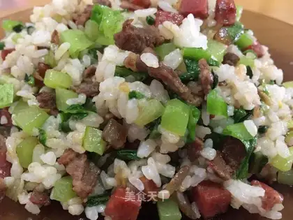 Beef fried rice