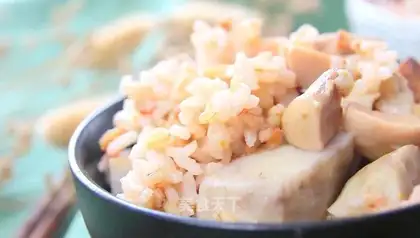 Frozen potato rice