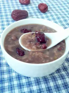 Twin bean date congee