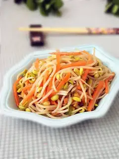 Soy-doved carrots