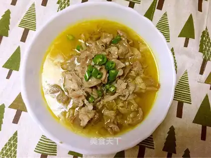 Sour soup, fat cow