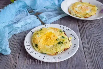 Bird's nest eggcake