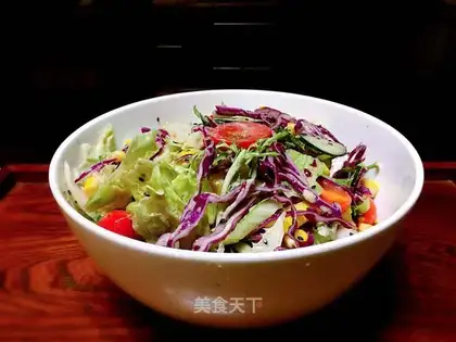 And veggie salad