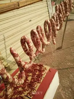 Homemade sausages