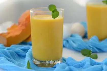 Pumpkin mango cream