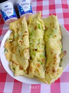Onion omelet