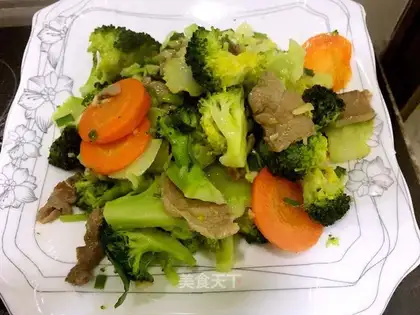 Garlic broccoli