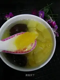 Orange apple soup