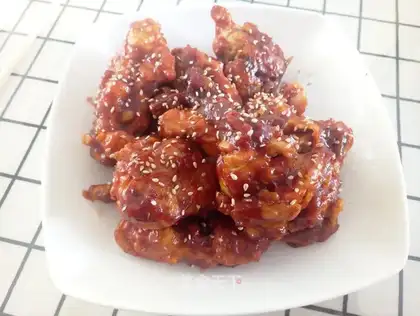 Korean sweet fried chicken