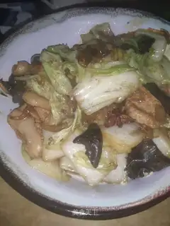 Puffed with gravy