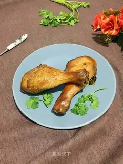 Roasted chicken legs