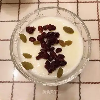 raisin milk