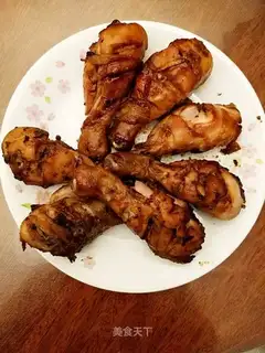 Roasted chicken legs