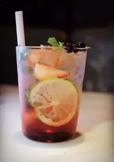 A tea and soda