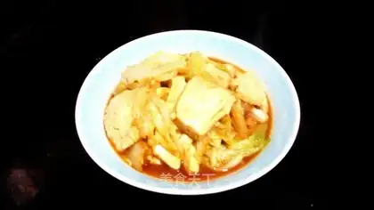 Cabbage tofu