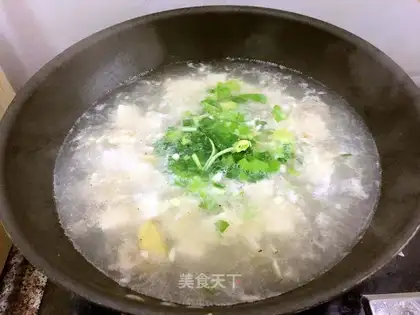 Tofu soup