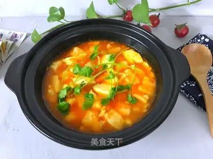 Tomato tofu