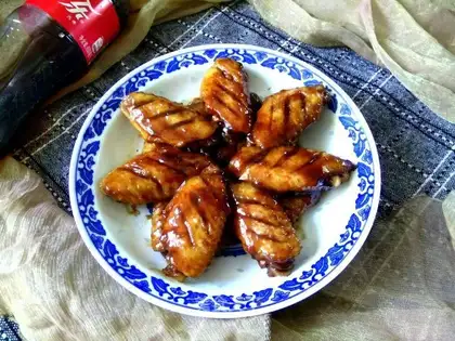 Coke chicken wings