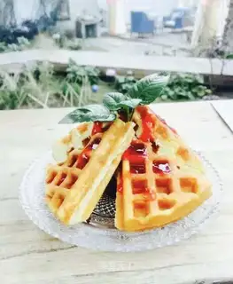 Milk waffles