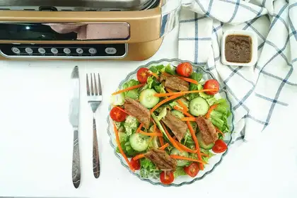 Roasted steak