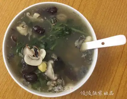 Chicken mushroom soup