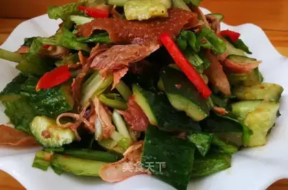 Chicken leg cucumber