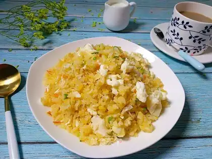 Gold Zhubong, fried rice
