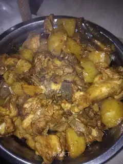 Potato chicken