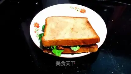 Bread and meat