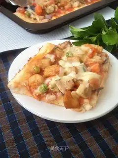 Chicken pizza