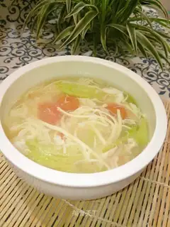 cucumber egg soup