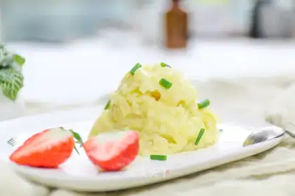 Milky mashed potatoes