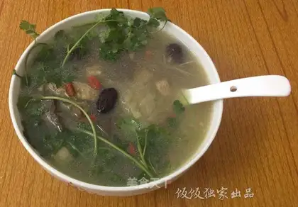 Silver-eared duck soup