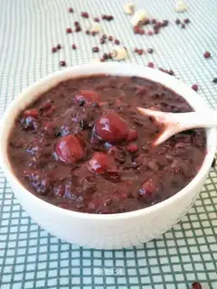 Red Bean Lotus, black rice congee