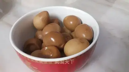 Delicious quail eggs