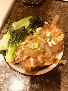 Japanese pork chops and rice