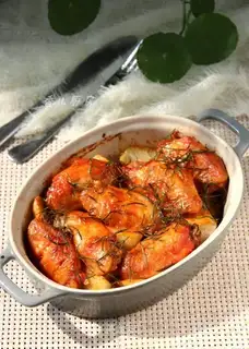 Rosemary baked potato chicken wings