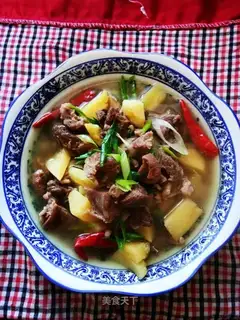 Beef stew potatoes