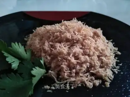 Homemade meat pine