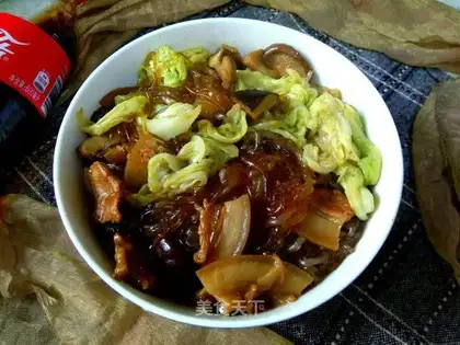 A cabbage curry fan