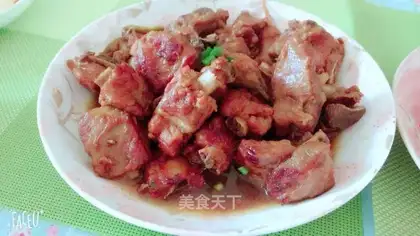 Red burn ribs